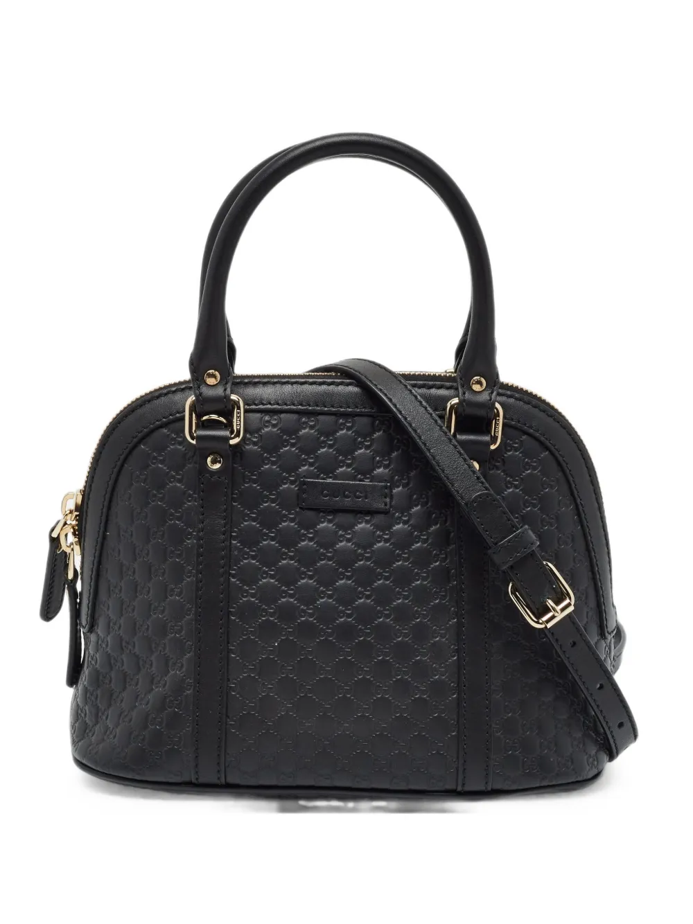Gucci Pre-Owned mini Nice Dome Microguccissima bag - Schwarz