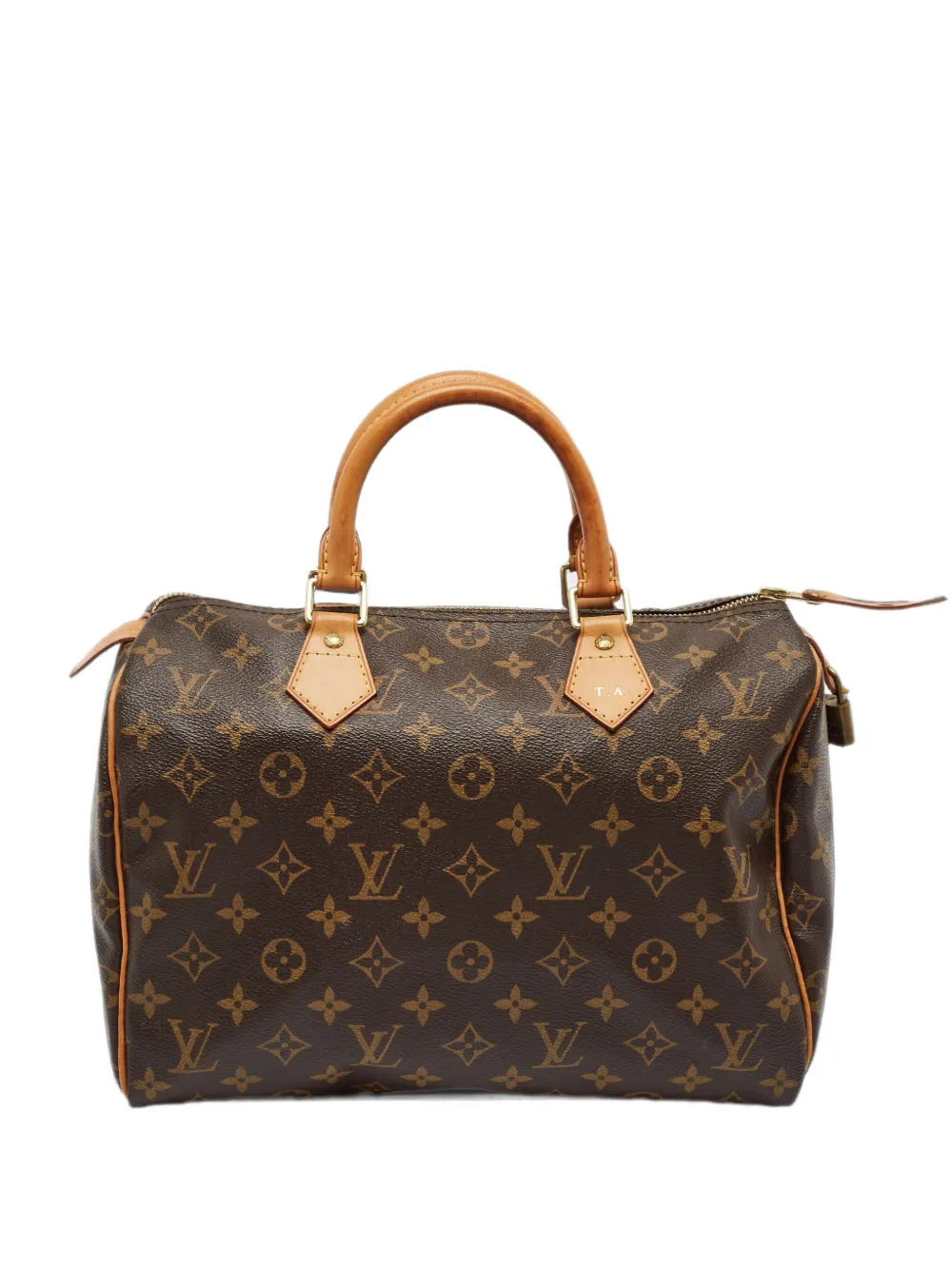 Louis Vuitton Pre-Owned Borsa tote Speedy 30 con monogramma - Marrone