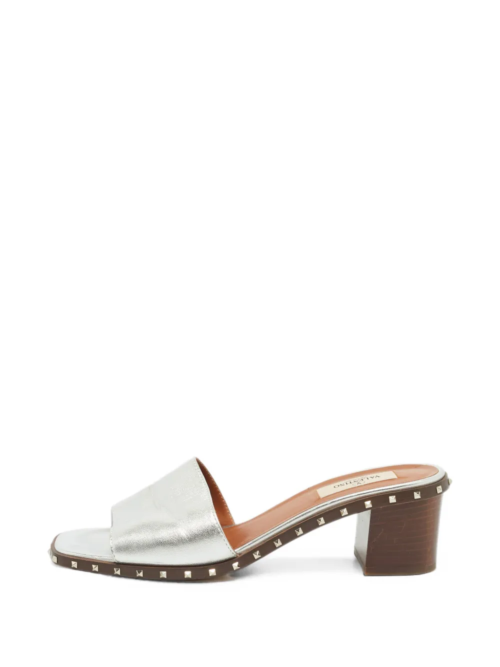 Valentino Garavani Pre-Owned Soul Rockstud sandals - Silber
