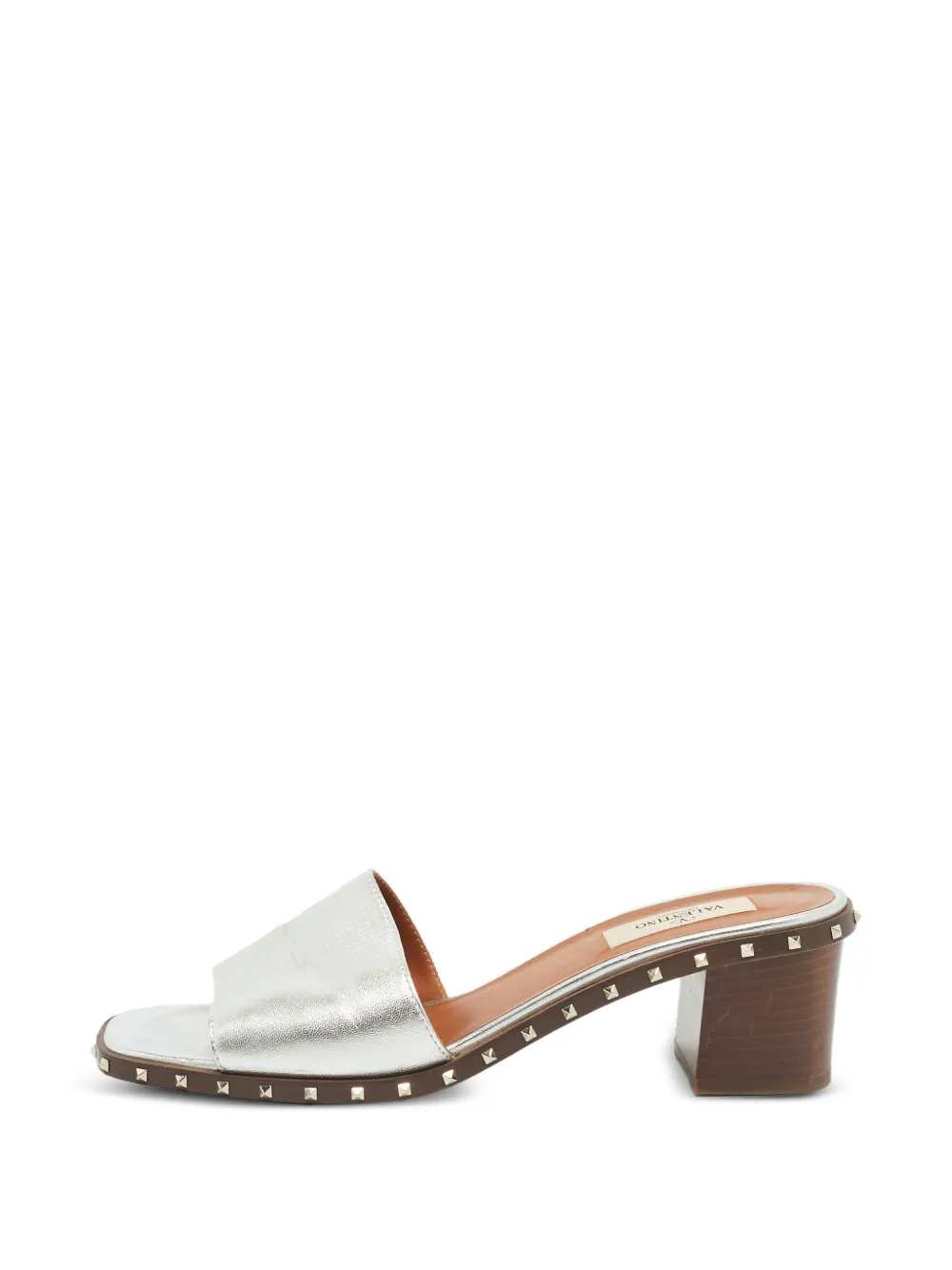 Valentino Garavani Pre-Owned Soul Rockstud sandals - Argento