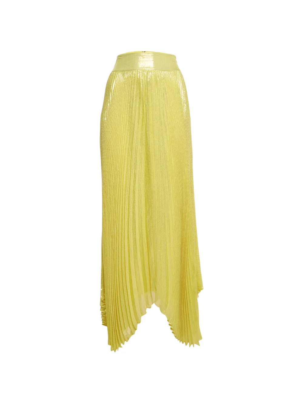 alice + olivia jupe longue Katz à design plissé - Jaune alice + olivia jupe longue Katz à design plissé - Jaune