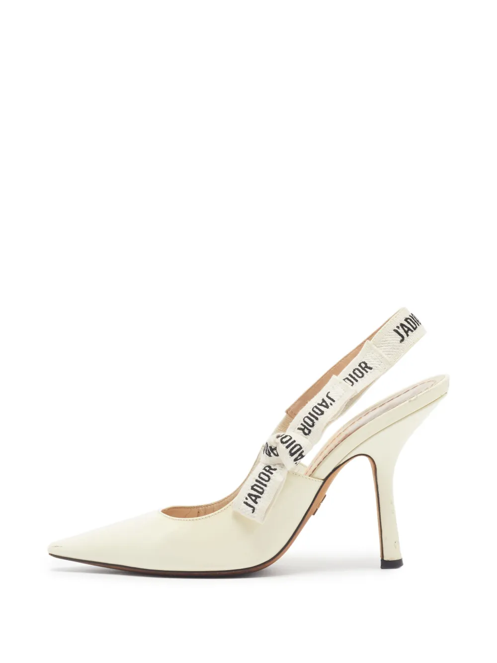 Christian Dior Pre-Owned escarpins J'Adior à brides arrière - Blanc Christian Dior Pre-Owned escarpins J'Adior à brides arrière - Blanc