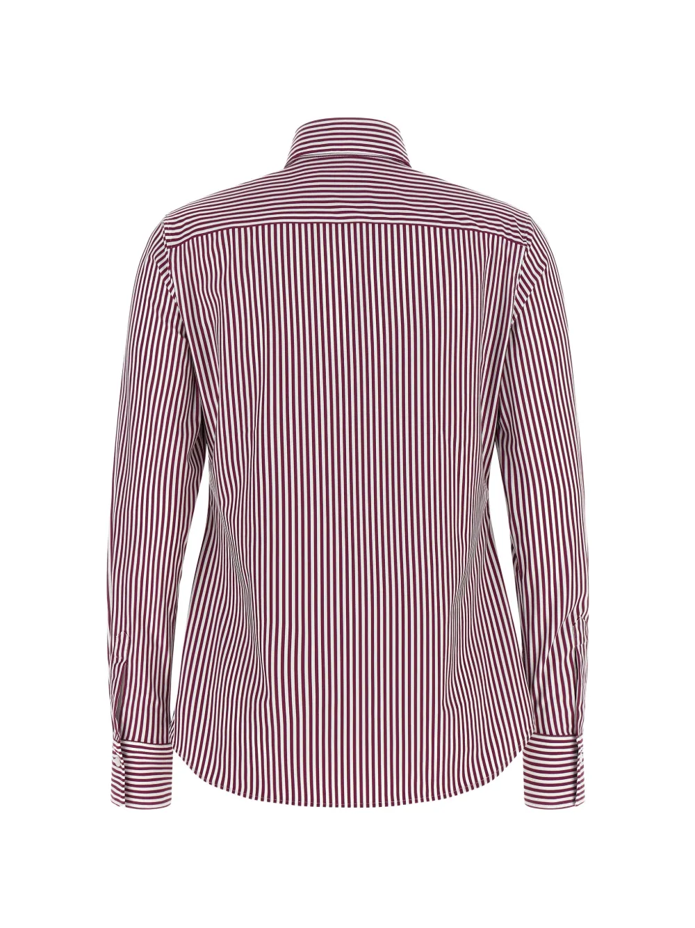 Xacus Sarakt gestreept blouse Rood