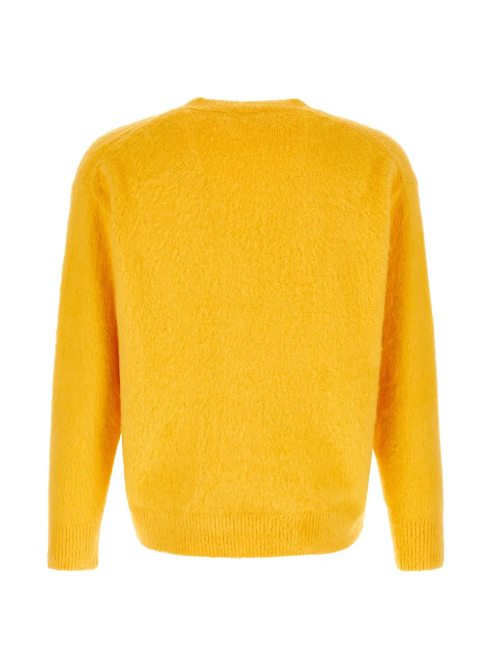 Roberto Collina Sweater met ronde hals en verlaagde schouders Geel