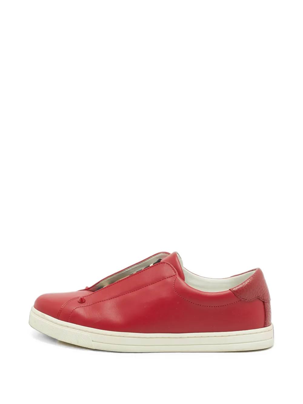 Fendi Pre-Owned Rockoclick FF Slip-On-Sneakers - Rot