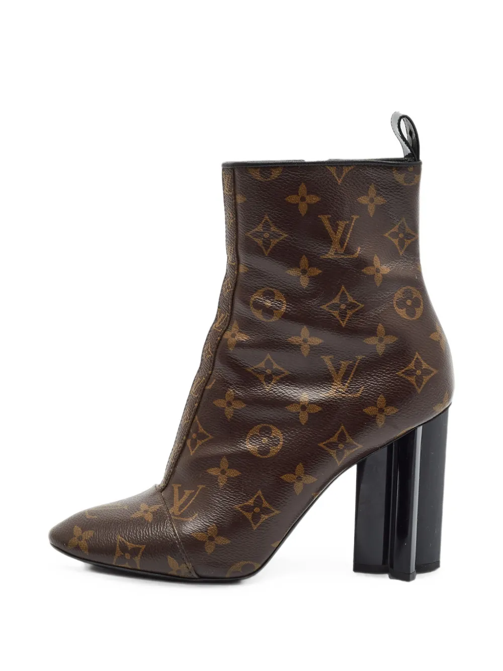 Louis Vuitton Pre-Owned Silhouette Monogram ankle boots - Braun