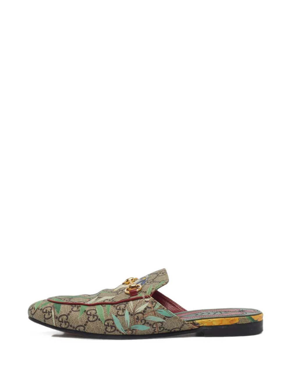 Gucci Pre-Owned Princetown Horsebit mules - Braun