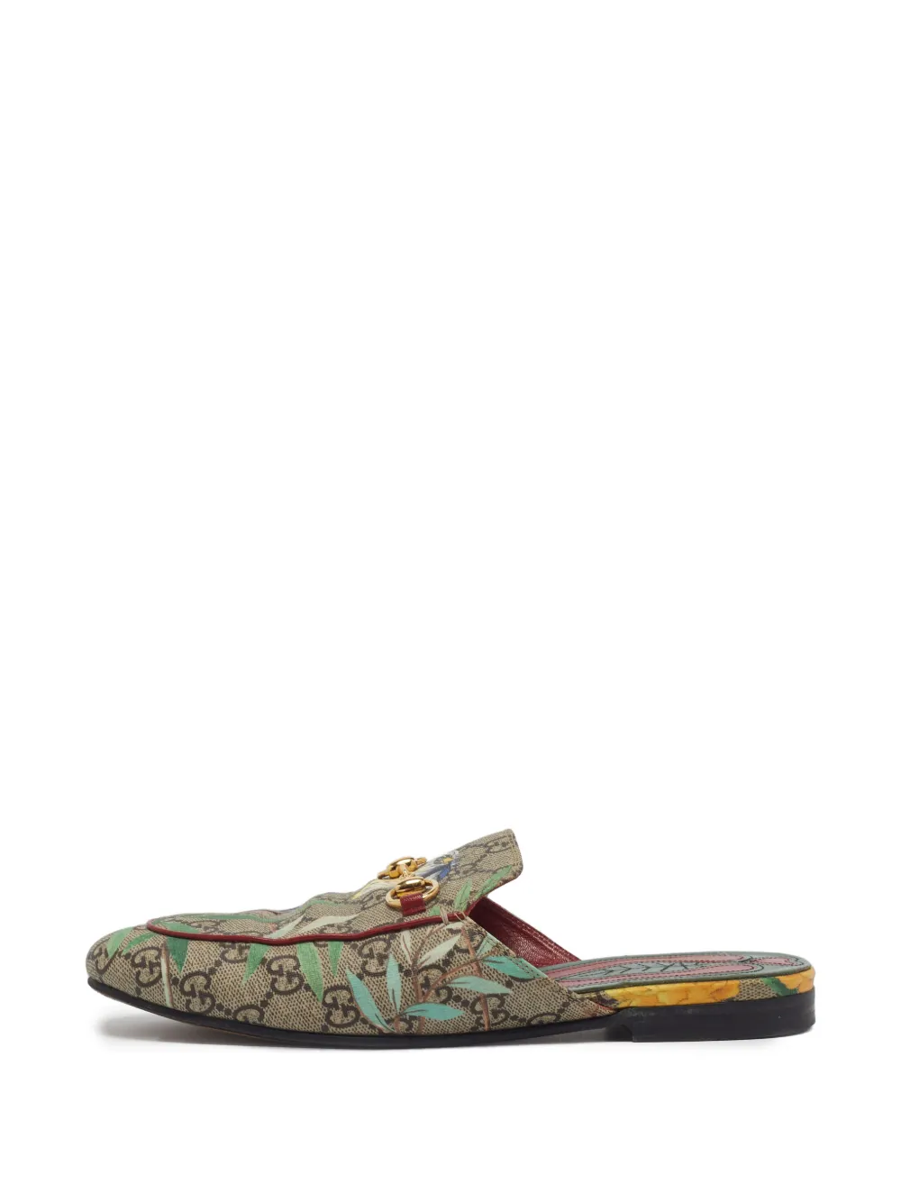 Gucci Pre-Owned Princetown Horsebit mules - Marrone