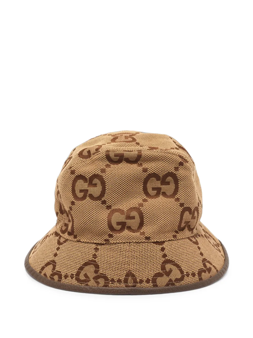 Gucci Pre-Owned GG jacquard bucket hat - Nude