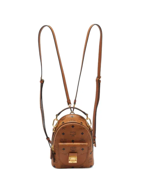 MCM Pre-Owned mini Patricia Visetos backpack