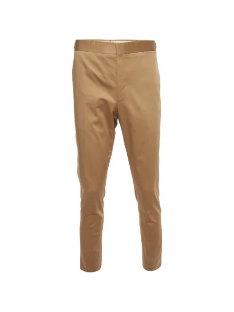 Prada Pre-Owned slim-fit button-up trousers