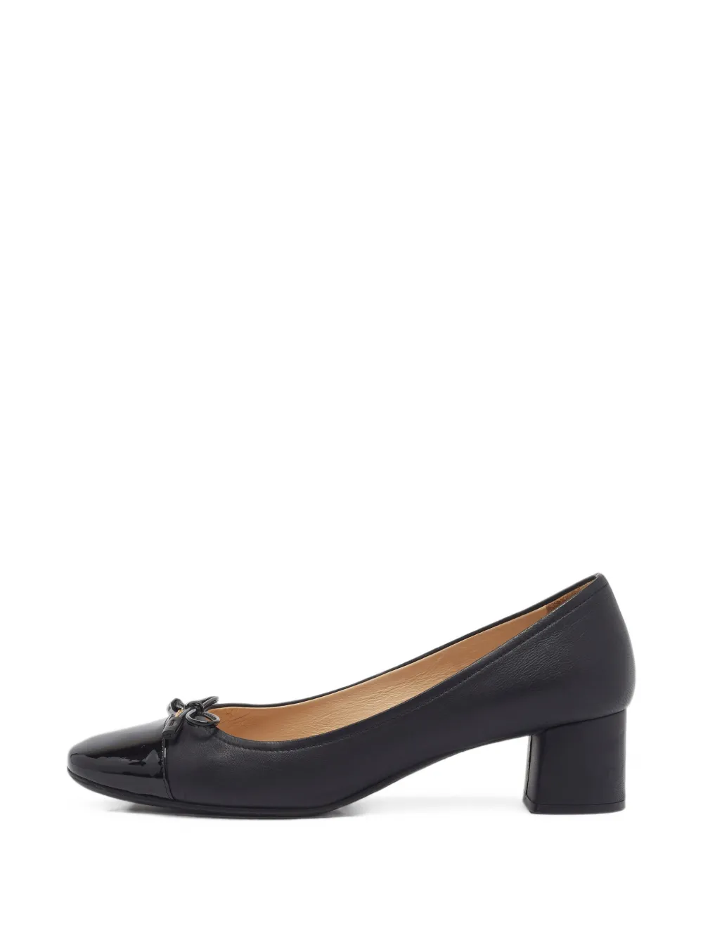 Prada Pre-Owned leather heeled pumps - Schwarz