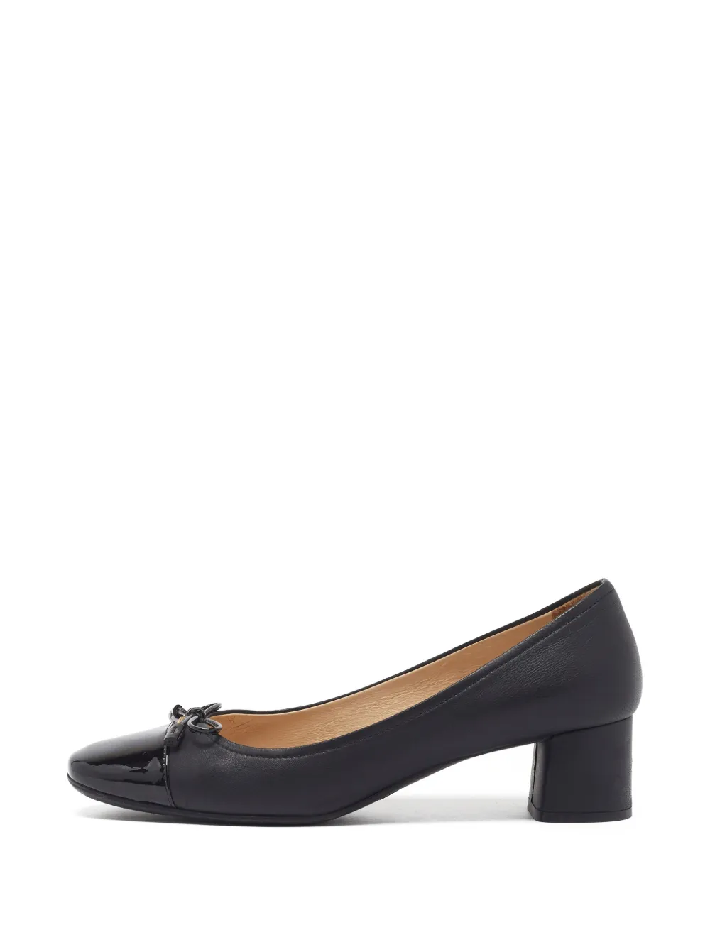 Prada Pre-Owned leather heeled pumps - Nero