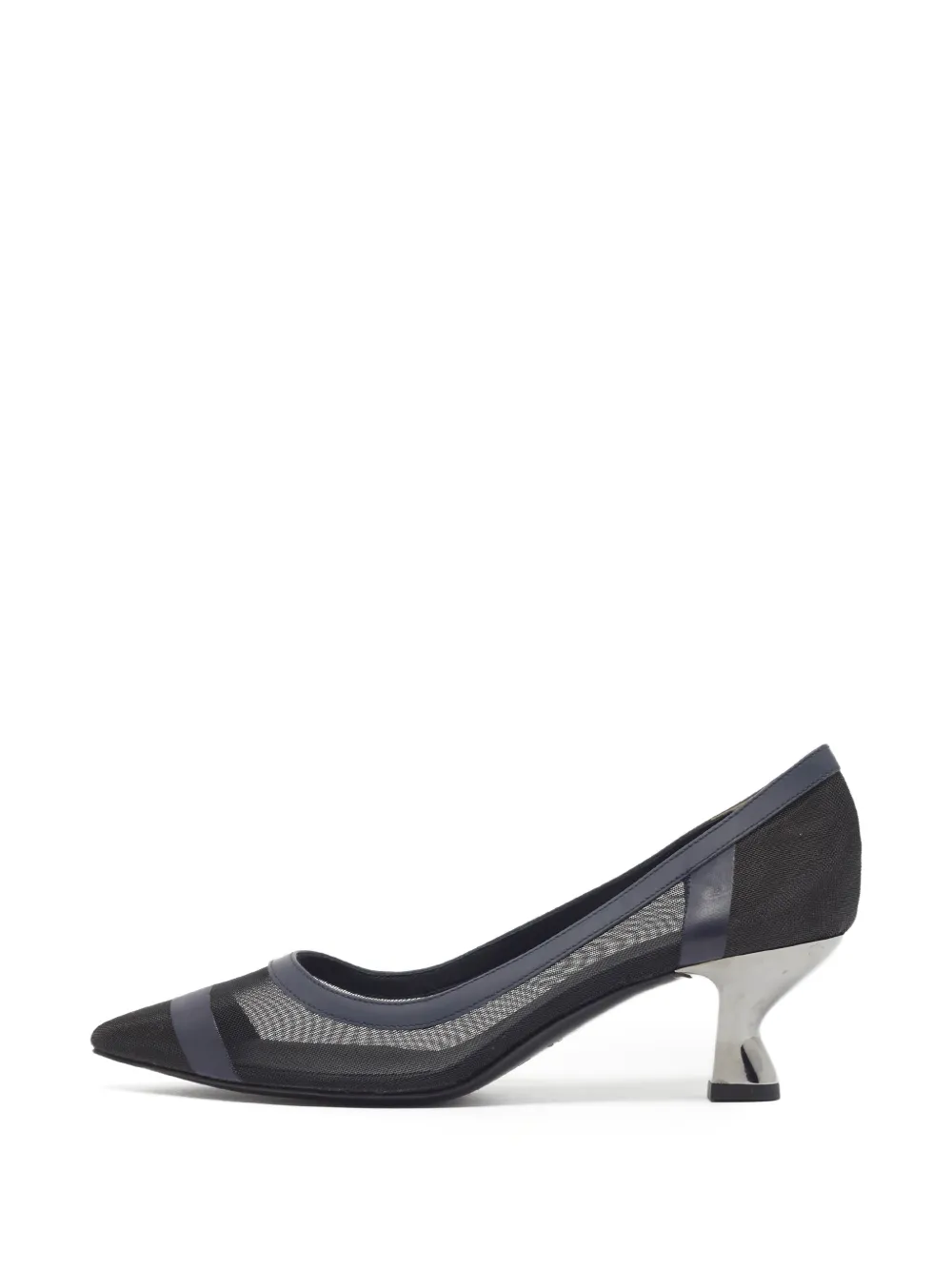 Fendi Pre-Owned escarpins Colibri en mesh - Noir Fendi Pre-Owned escarpins Colibri en mesh - Noir