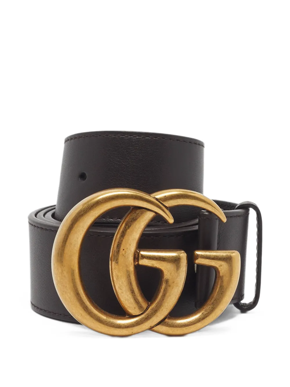 Gucci Pre-Owned GG Marmont belt - Braun