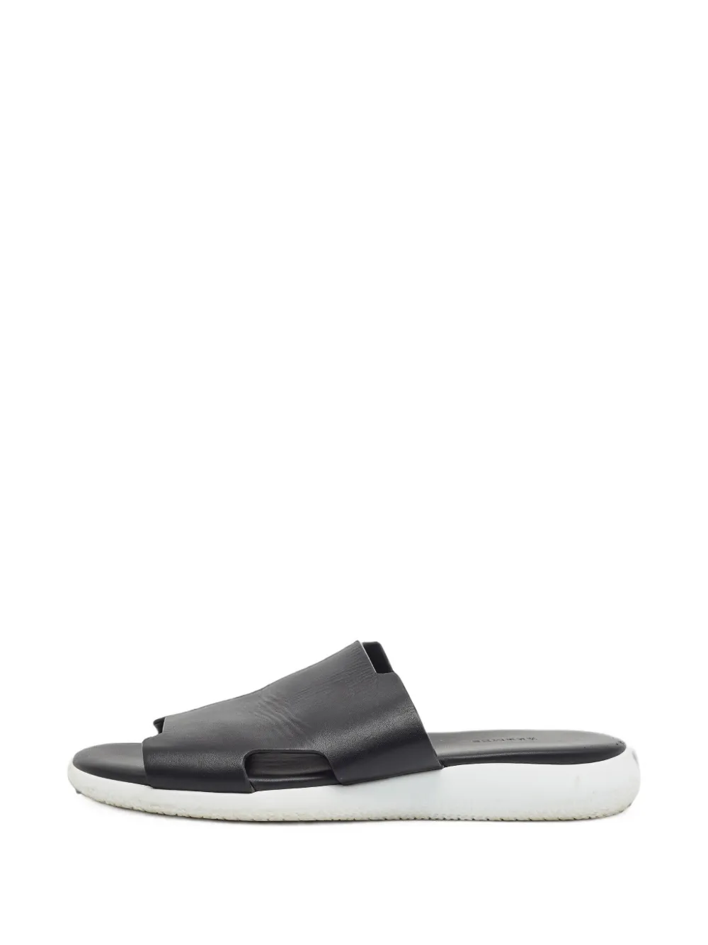 Hermès Pre-Owned Flache Emblème Sandalen - Schwarz