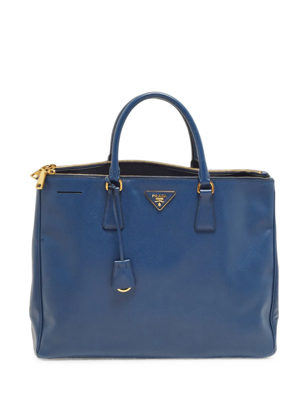 Prada Pre-Owned Galleria double-zip tote bag - Blu