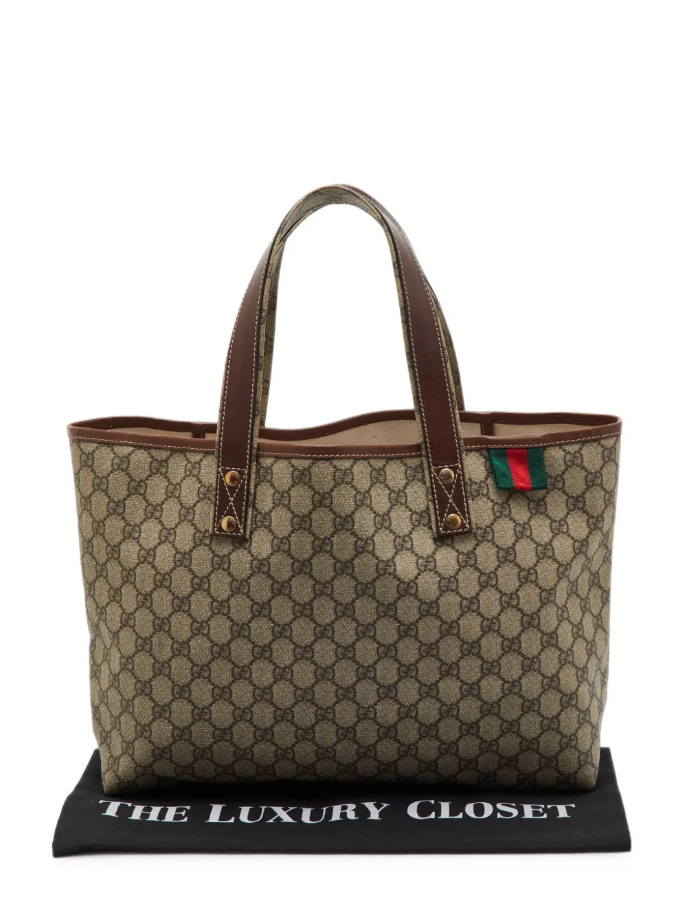 Gucci Pre-Owned Borsa tote GG Sherry Line anni 2000 - Toni neutri