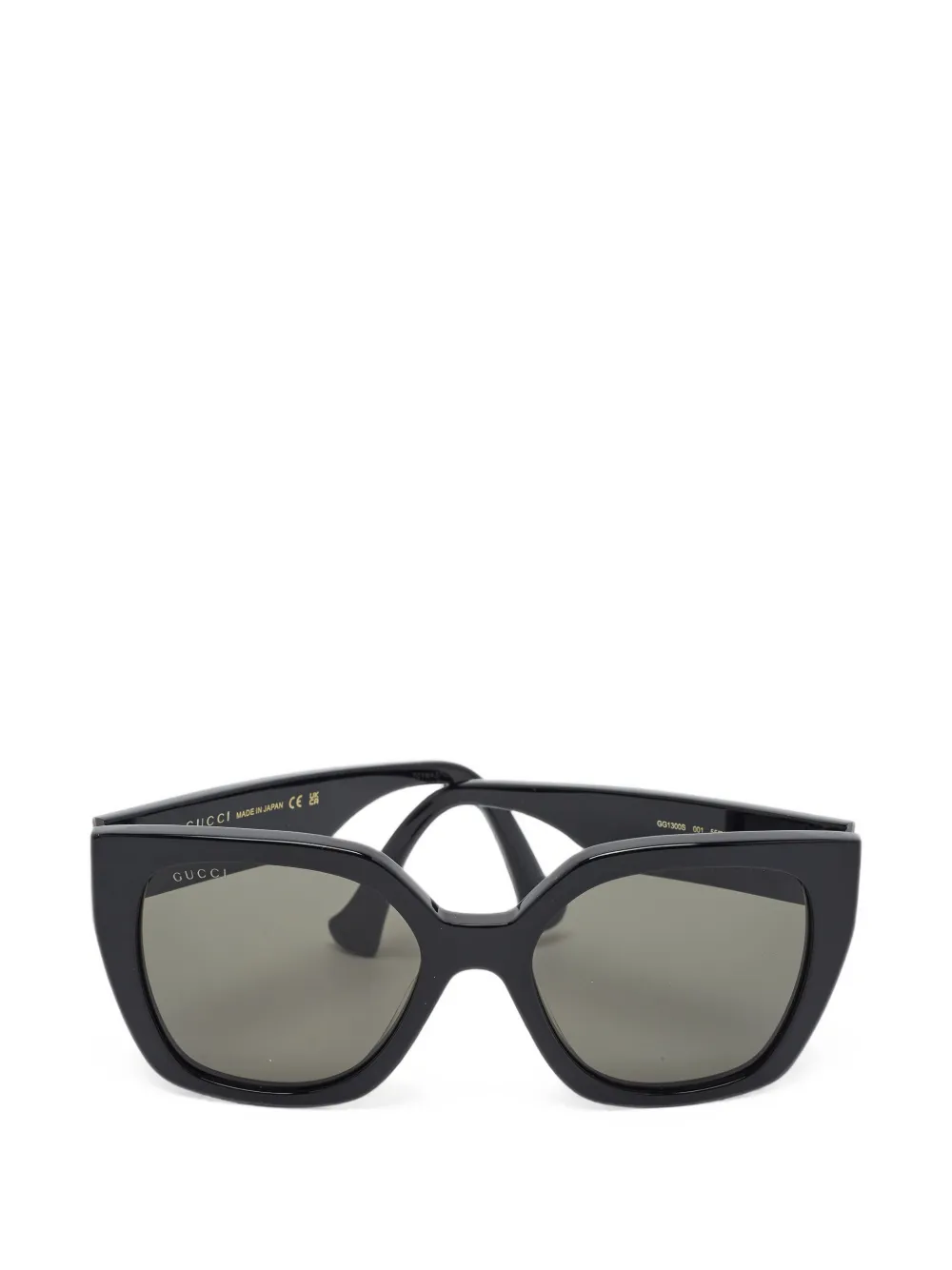 Gucci Pre-Owned Interlocking G butterfly sunglasses - Nero