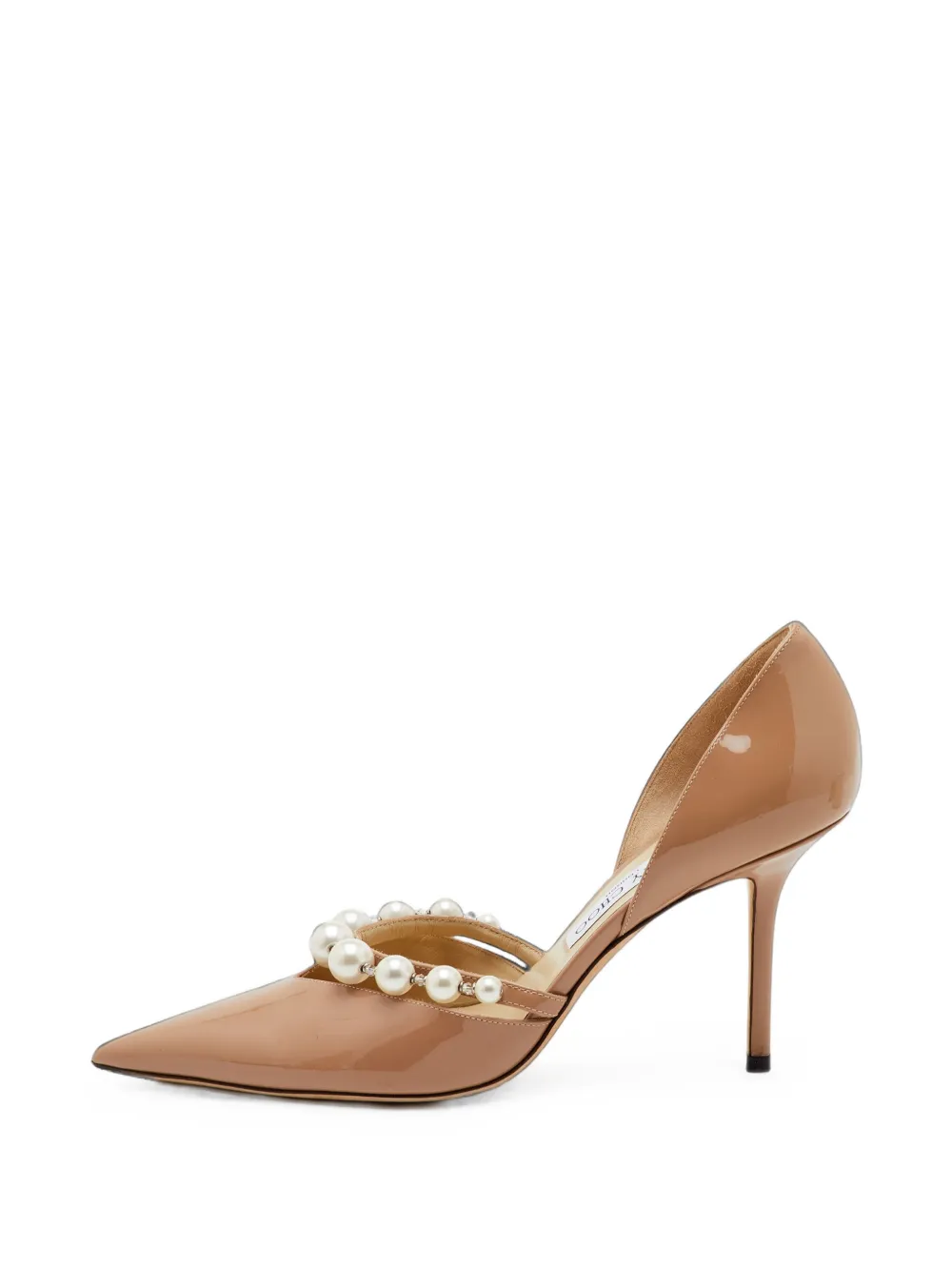 Jimmy Choo Pre-Owned escarpins Aurelie d’Orsay à talon - Tons neutres Jimmy Choo Pre-Owned escarpins Aurelie d’Orsay à talon - Tons neutres