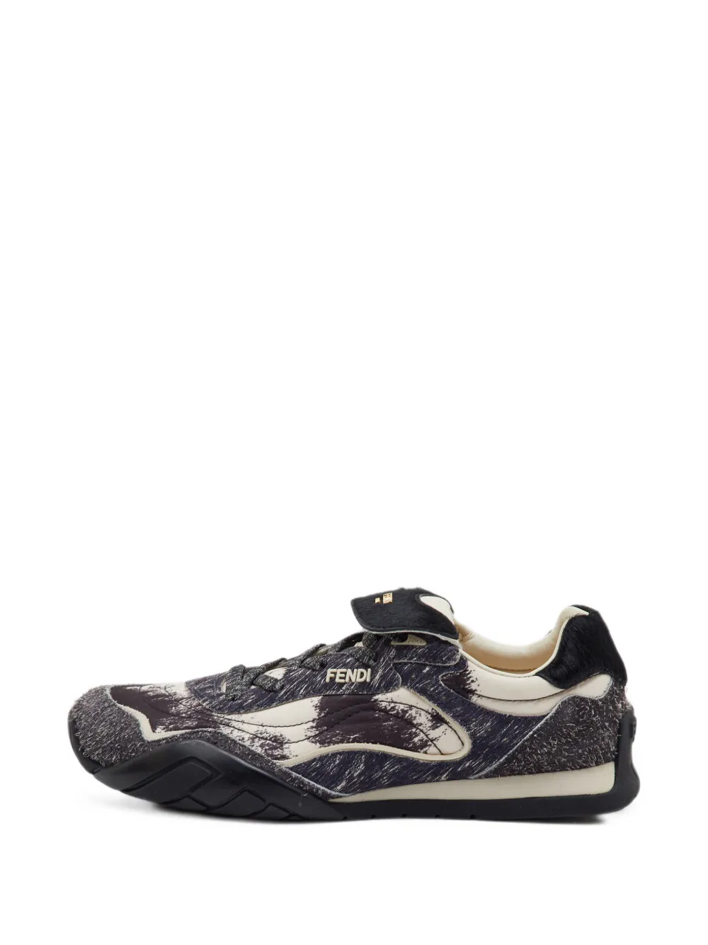 Fendi Pre-Owned Wave Pulse Sneakers - Schwarz