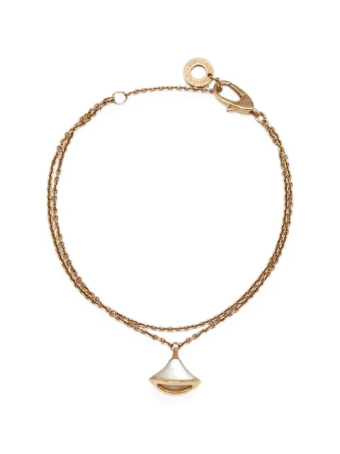 Bvlgari Pre-Owned Divas' Dream mother-of-pearl charm bracelet
