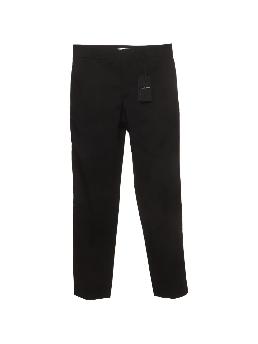 Saint Laurent Pre-Owned pantalon à coupe droite (2019) - Noir Saint Laurent Pre-Owned pantalon à coupe droite (2019) - Noir