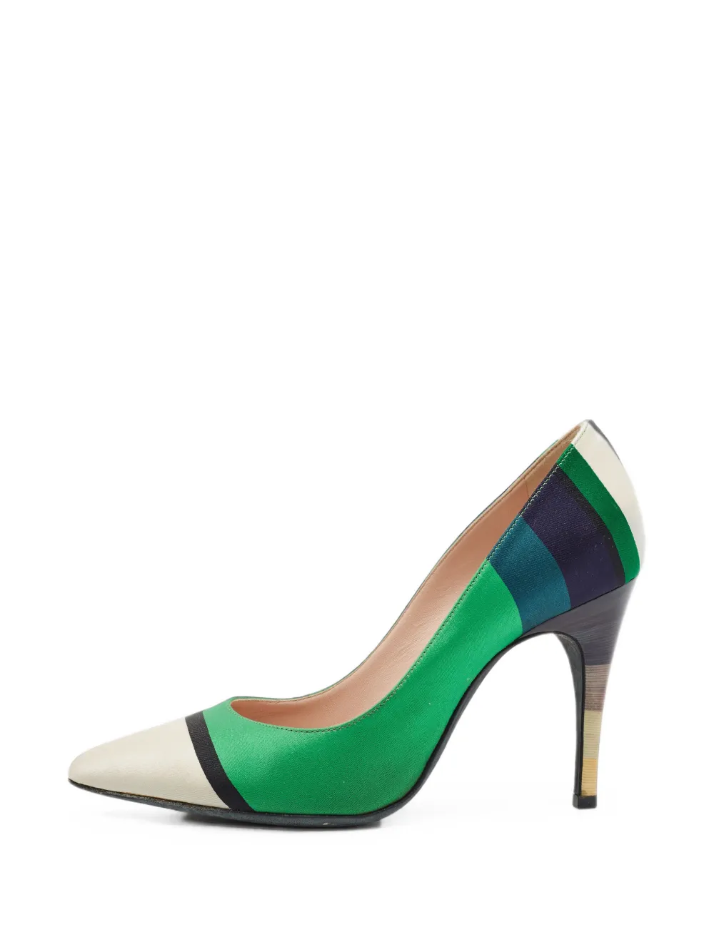 Lanvin Pre-Owned pointed-toe pumps - Grün