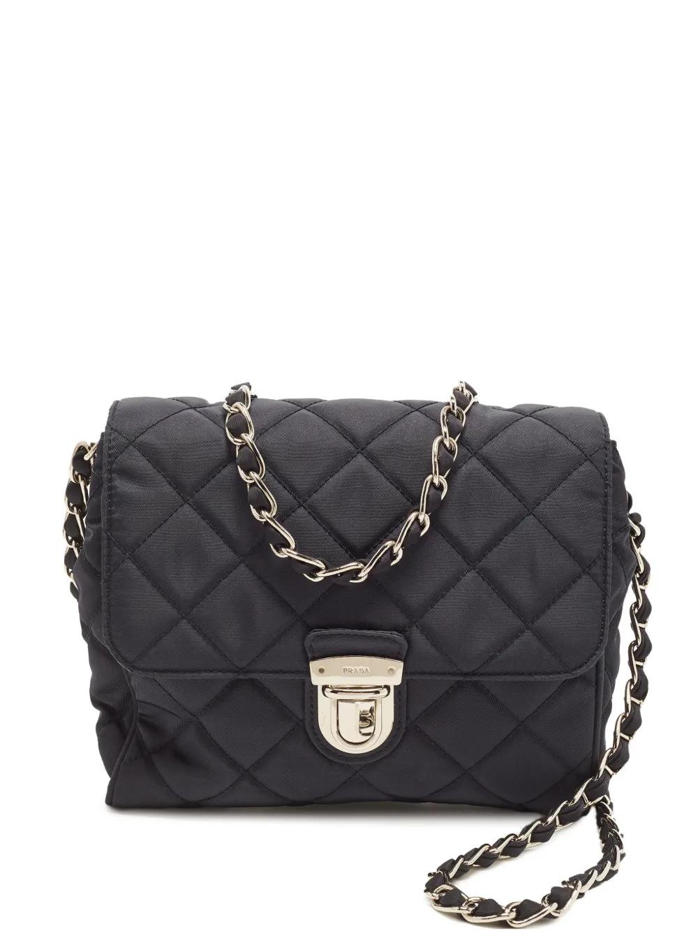 Prada Pre-Owned Impuntu quilted mini bag - Blu
