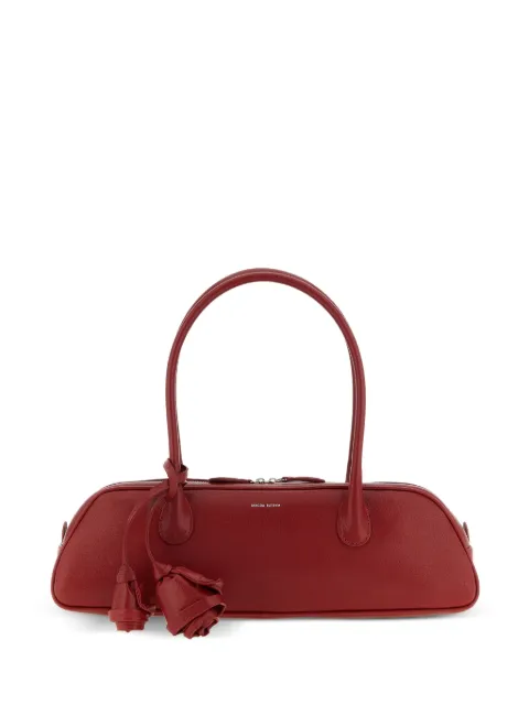 Magda Butrym bolso shopper Brigitte de piel con diseño trapezoidal