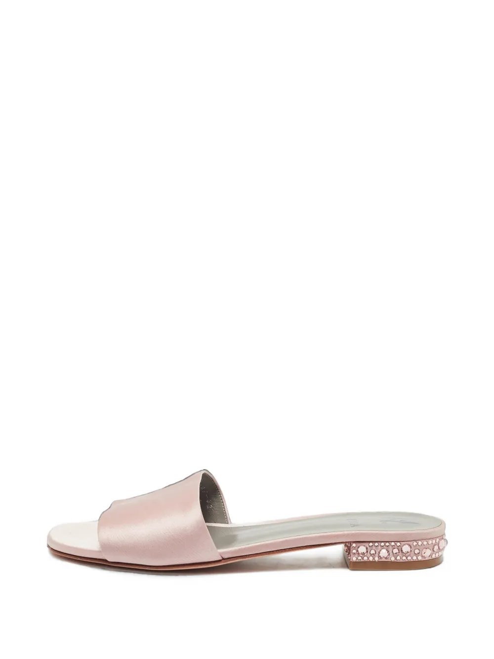 Gina crystal-embellished sandals - Rosa