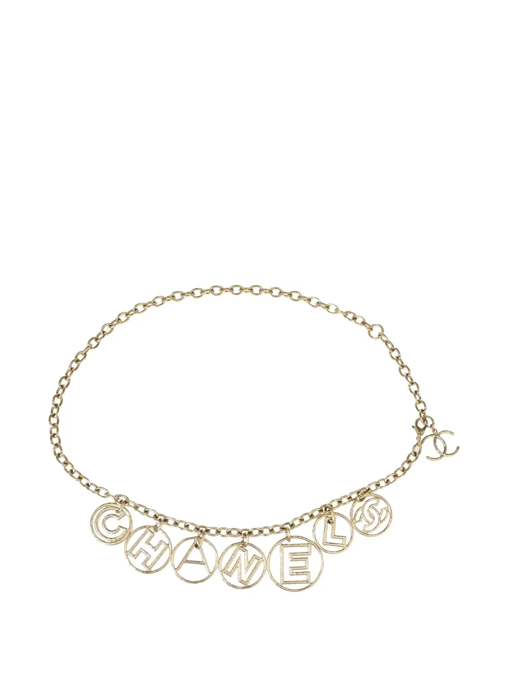 CHANEL Pre-Owned Cintura a catena Medallion 2017 - Oro