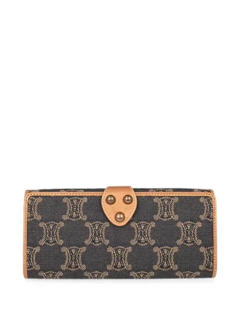 Celine Pre-Owned 1990-2000s Macadam bifold wallet