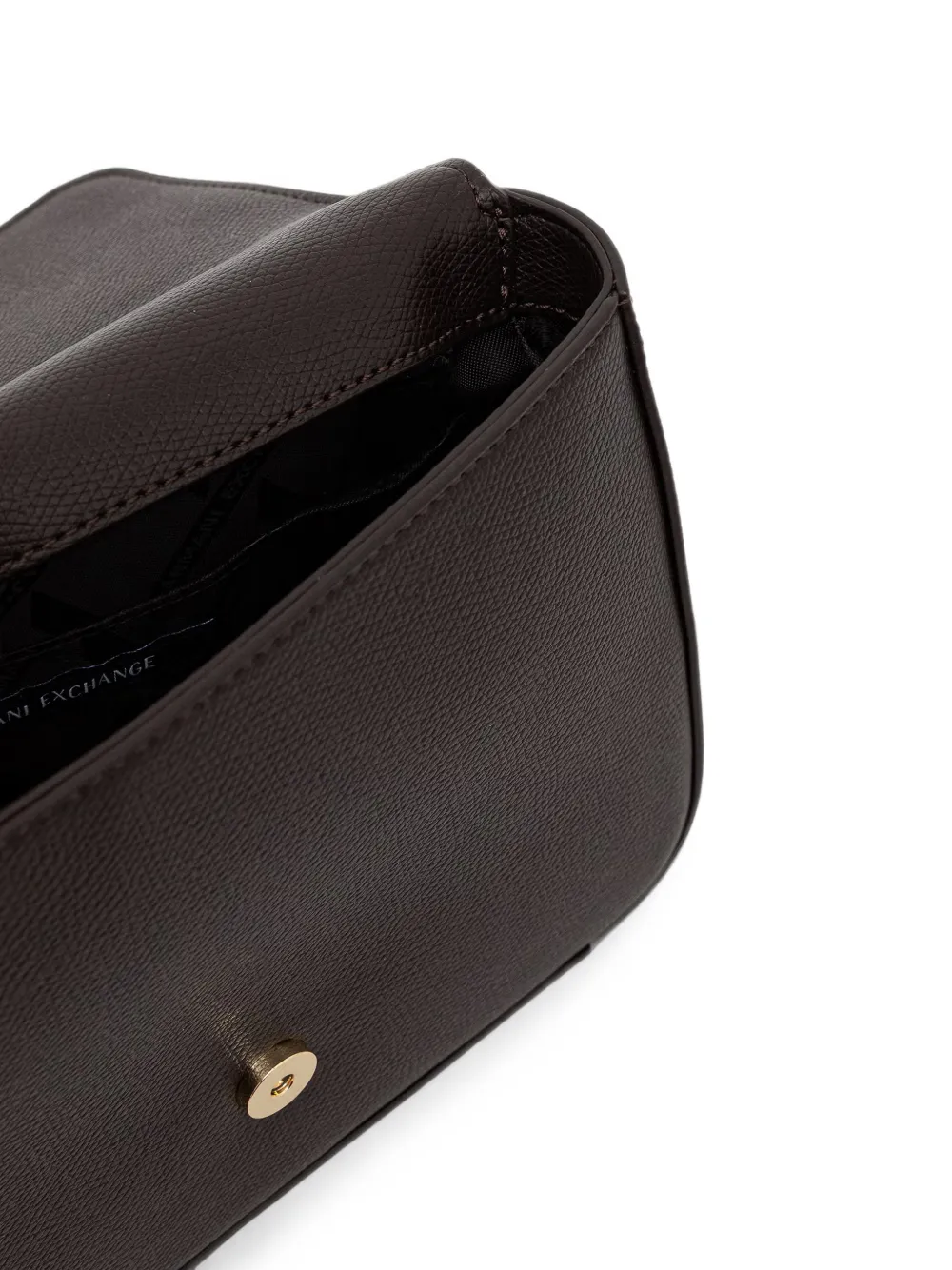 Armani Exchange Crossbodytas met logoplakkaat Bruin
