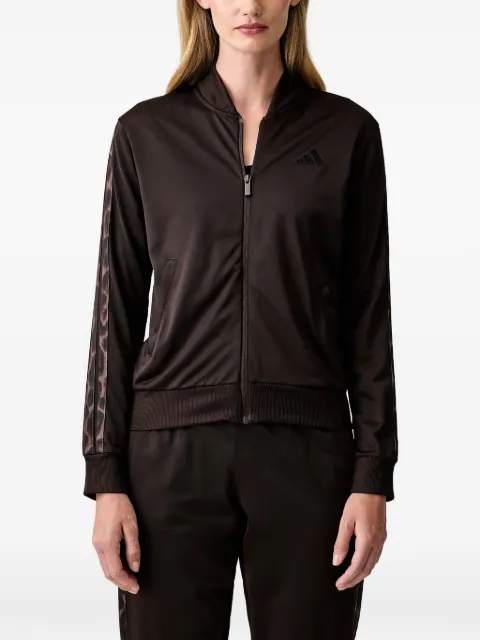adidas leopard-print track jacket