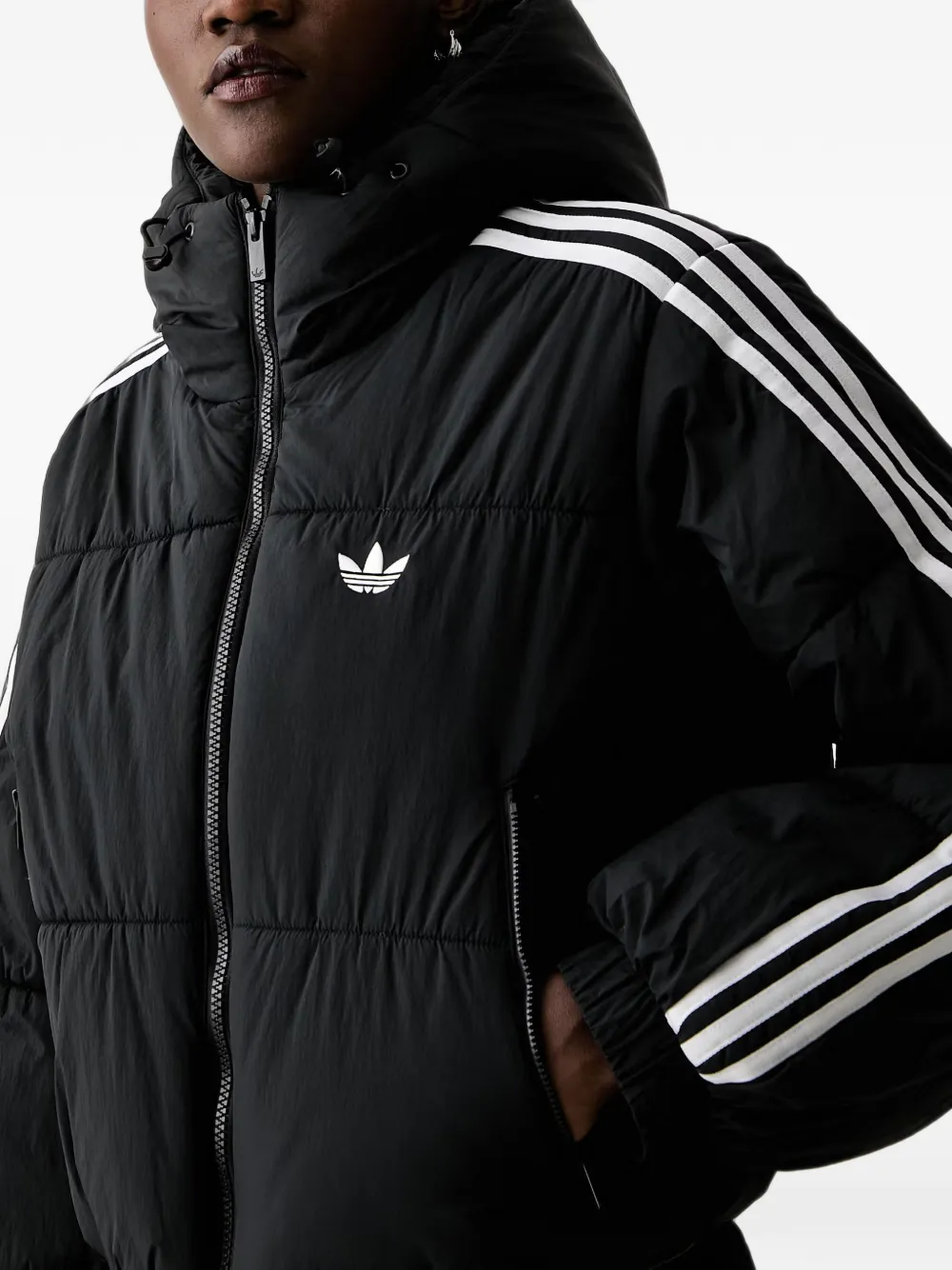 adidas Adilenium padded jacket Zwart