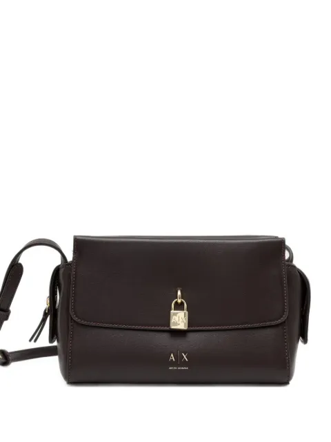 Armani Exchange bandolera con detalle de candado