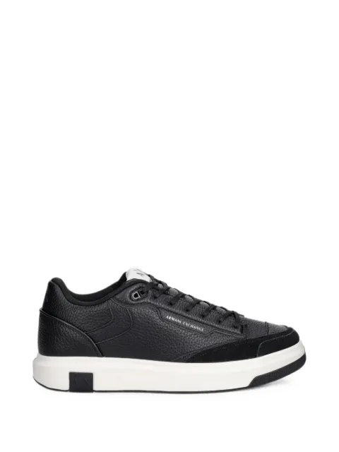 Armani Exchange pebbled sneakers