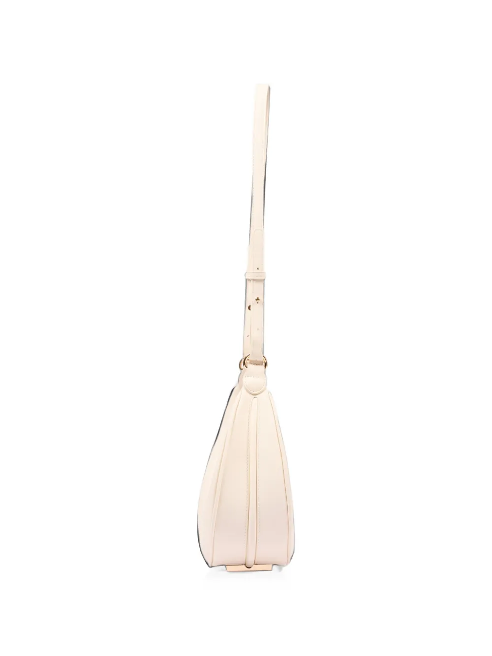 MSGM Kids Schoudertas met logoplakkaat Beige