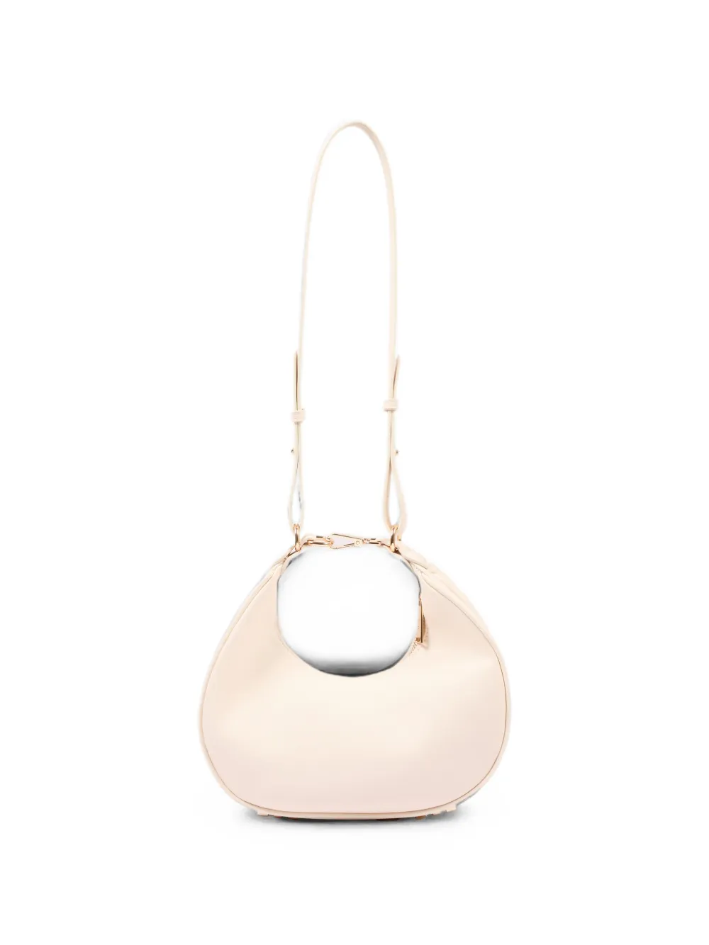 MSGM Kids Schoudertas met logoplakkaat Beige