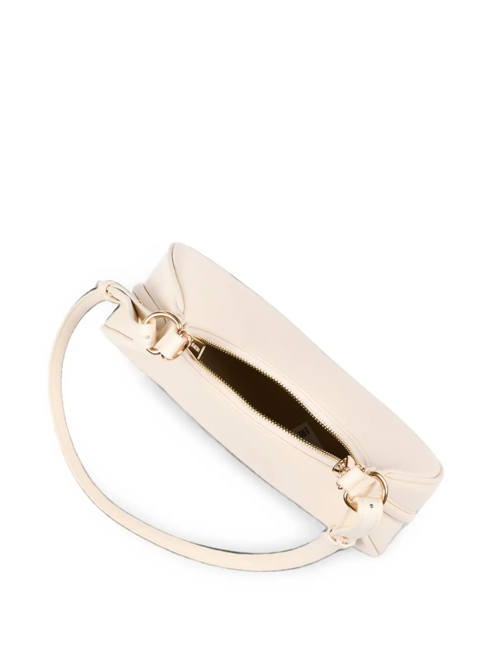 MSGM Kids Schoudertas met logoplakkaat Beige