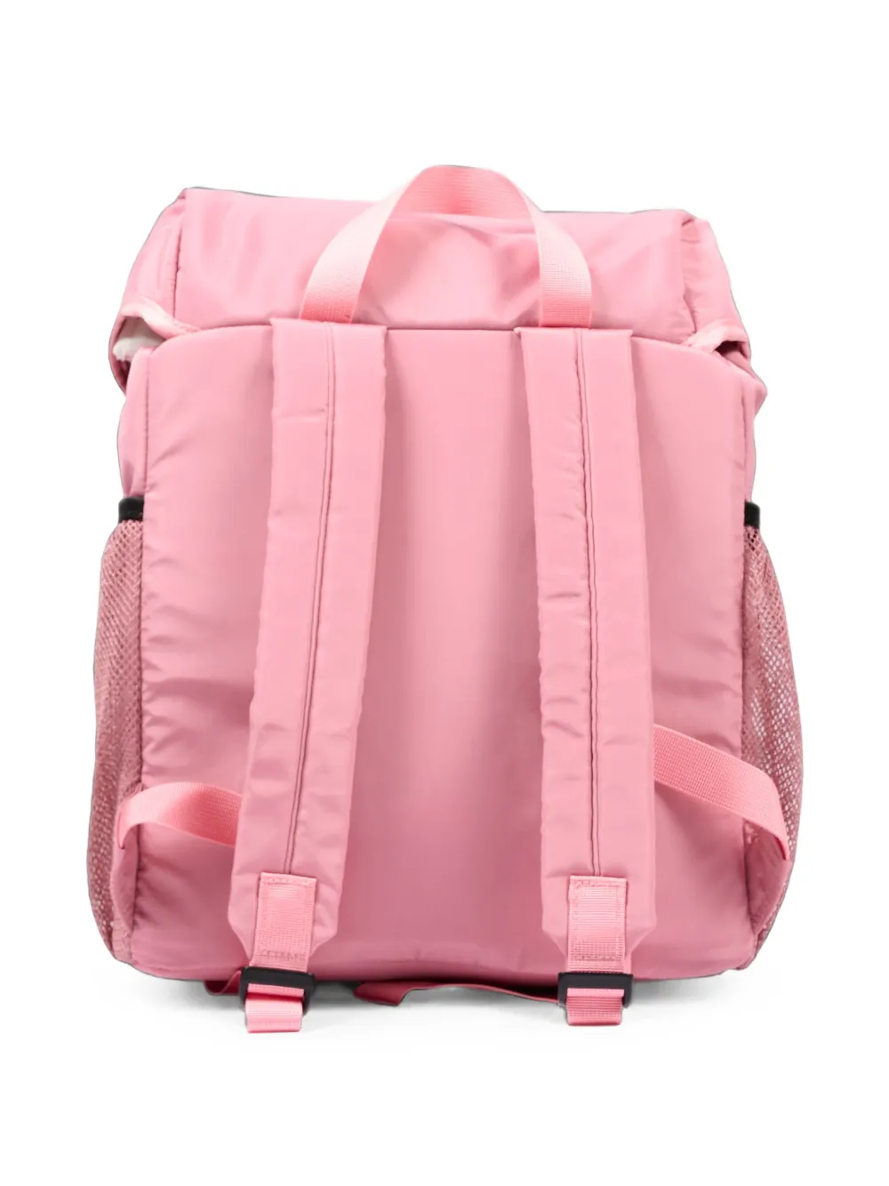 MSGM Kids logo-print buckle-fastening backpack Roze