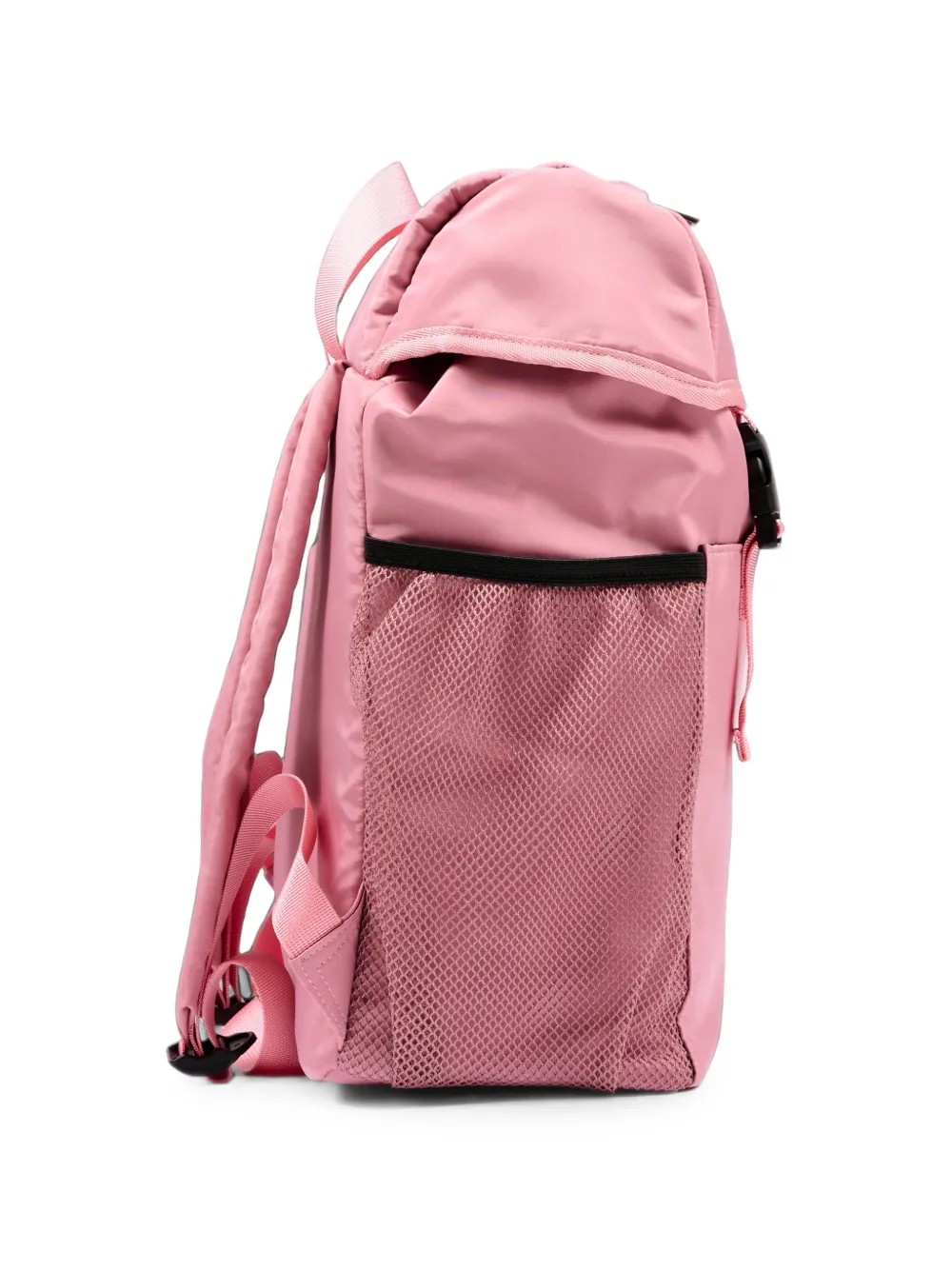 MSGM Kids logo-print buckle-fastening backpack Roze