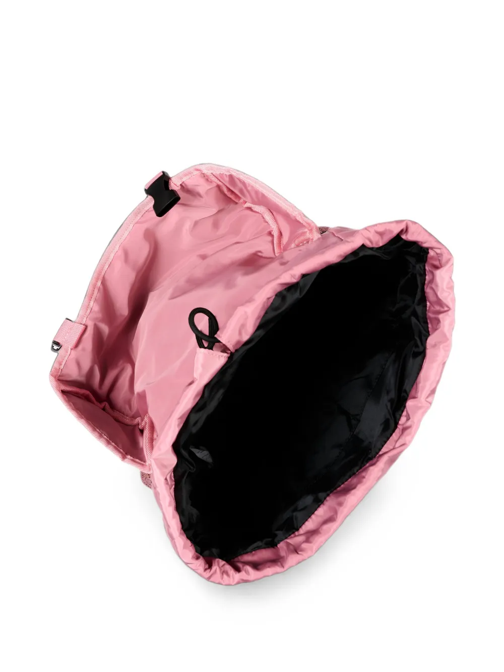 MSGM Kids logo-print buckle-fastening backpack Roze