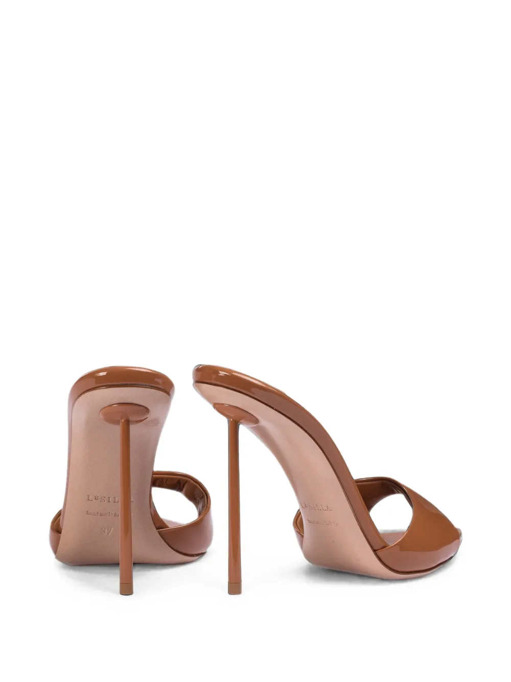 Le Silla Bella patent-leather sandals Bruin