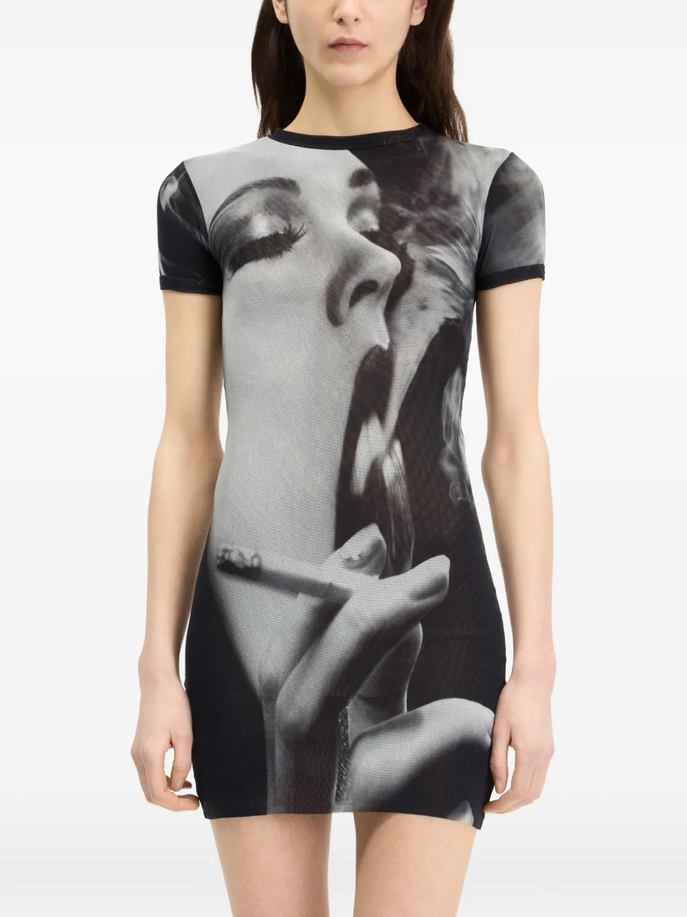 Jean Paul Gaultier The Smoking Woman dress Zwart
