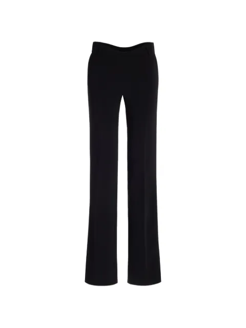 Jean Paul Gaultier the black curved tailored trousers