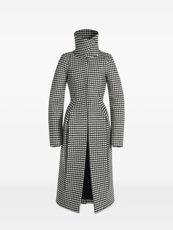 Jean Paul Gaultier The Pleated Coat in Black