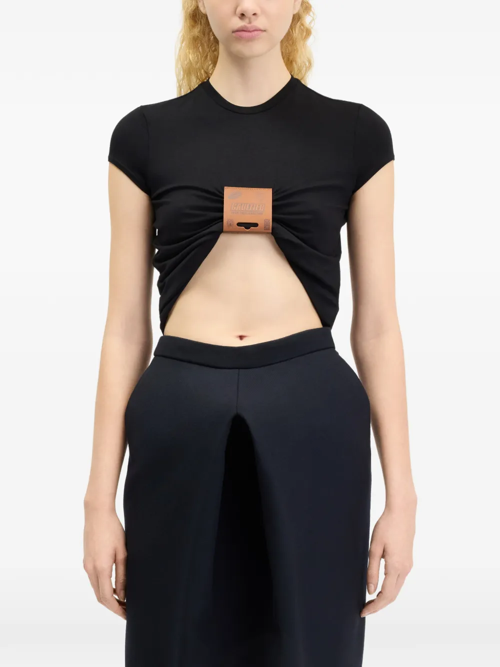 Jean Paul Gaultier The Black Label Baby T-shirt Zwart