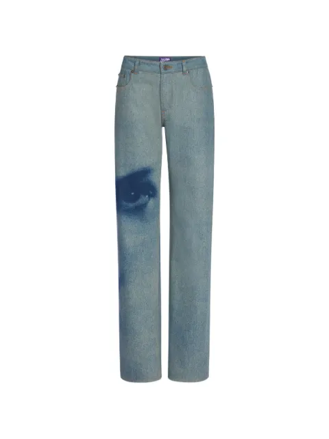 Jean Paul Gaultier the face denim jeans